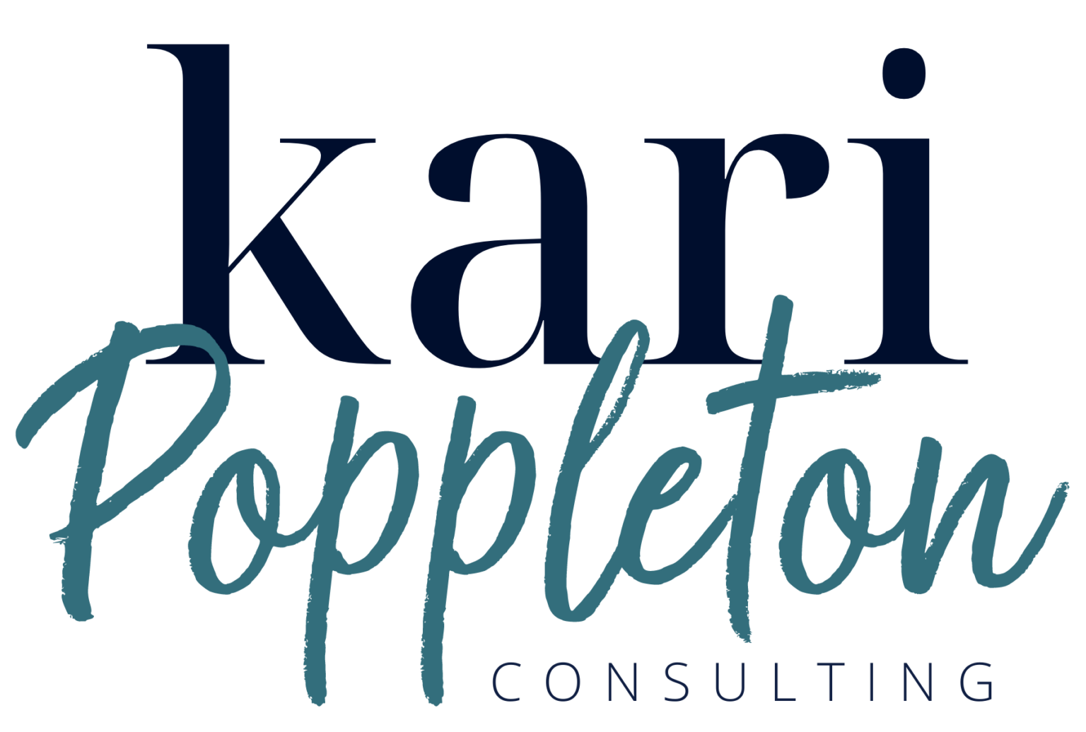 Kari Poppleton Logo Large